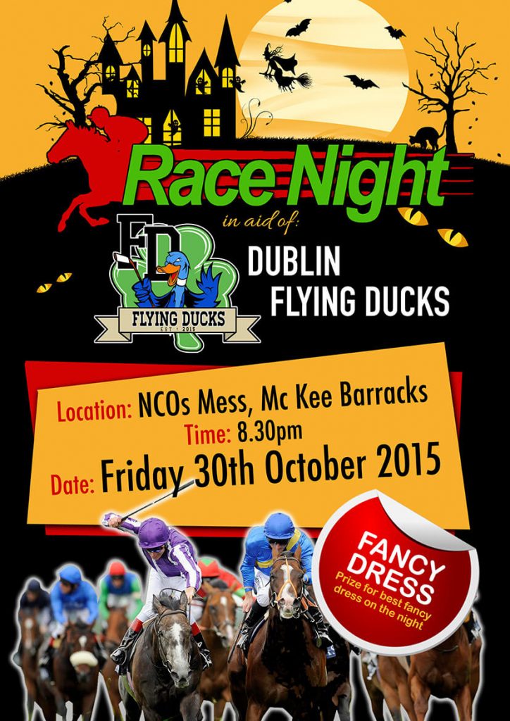 Flying Ducks Race night