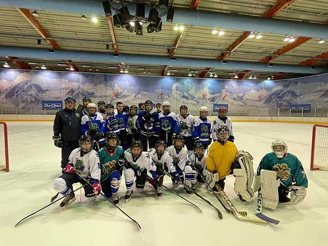 Ice Hockey Team at Dundonald Rink